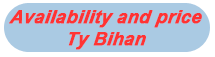 Disponibilité et tarif du gîte Ty Bihan Disponibilité et tarif du gite Ty Bihan