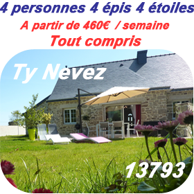 Description du gîte Ty Nevez 13793 Description du gite Ty Nevez Labellisé Gite de Charme avec option Tout Compris